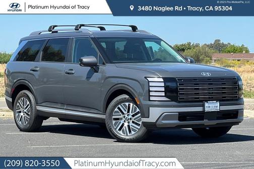 Ecotronic Gray Pearl 2026 Hyundai Palisade Hybrid SEL 8P