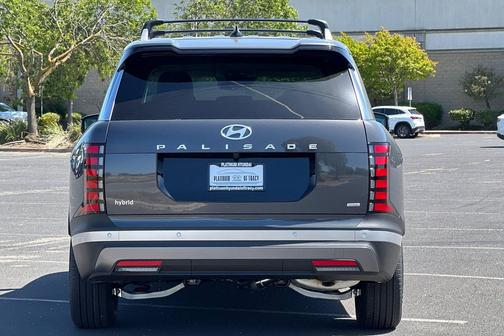 Ecotronic Gray Pearl 2026 Hyundai Palisade Hybrid SEL 8P