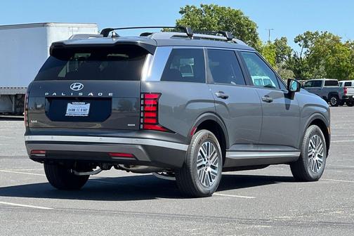 Ecotronic Gray Pearl 2026 Hyundai Palisade Hybrid SEL 8P