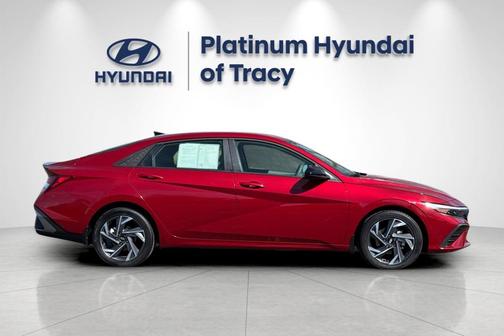 Red 2025 Hyundai ELANTRA SEL Sport