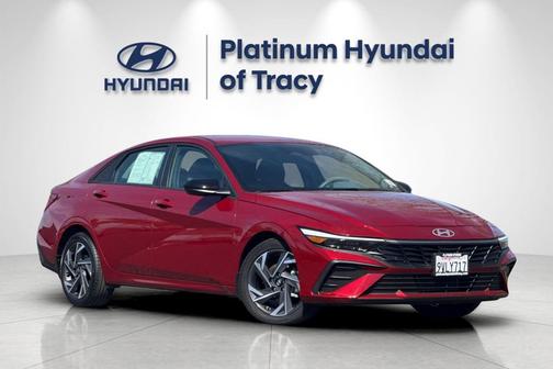 Red 2025 Hyundai ELANTRA SEL Sport
