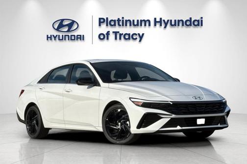 Serenity White 2026 Hyundai ELANTRA Sport