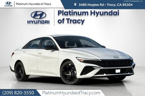 Serenity White 2026 Hyundai ELANTRA Sport