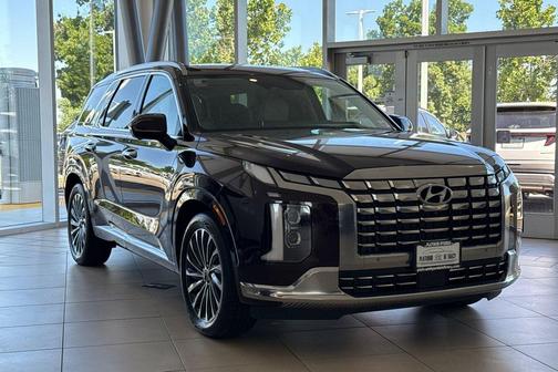 Sierra Burgundy 2023 Hyundai PALISADE Calligraphy