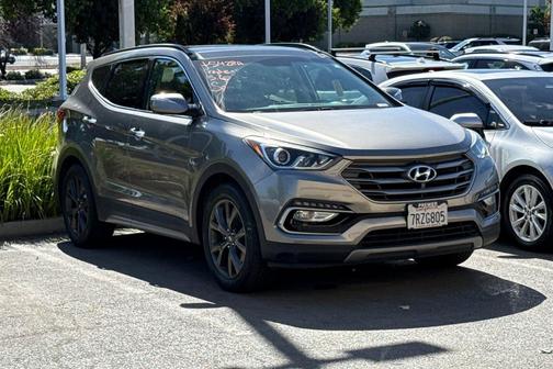 Mineral Gray 2017 Hyundai Santa Fe Sport 2.0L Turbo Ultimate