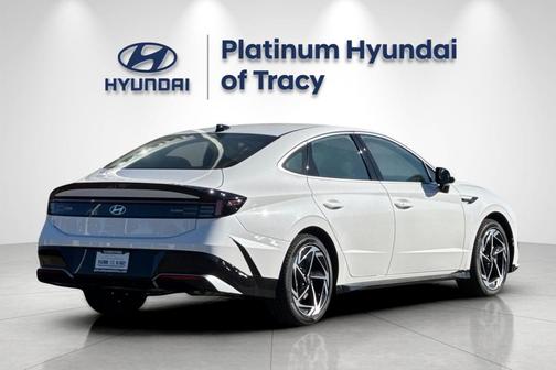 Serenity White 2026 Hyundai SONATA SEL