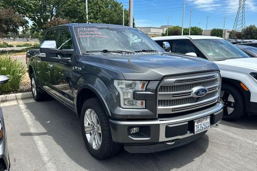 Ruby Red Metallic Tinted Clearcoat 2015 Ford F-150 Platinum