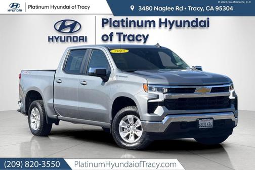 Sterling Gray Metallic 2025 Chevrolet Silverado 1500 LT
