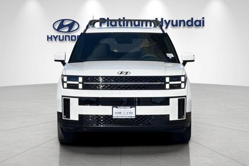 Serenity White 2026 Hyundai SANTA FE HEV Calligraphy