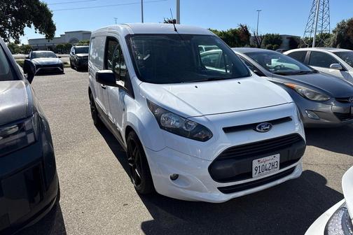 Frozen White 2014 Ford Transit Connect XLT