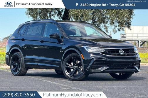 2023 Volkswagen Tiguan 2.0T SE R-Line Black