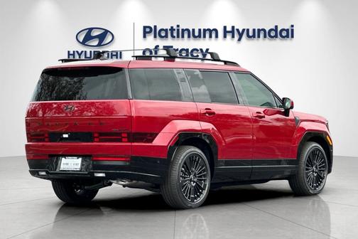 Ultimate Red 2026 Hyundai SANTA FE HEV Calligraphy