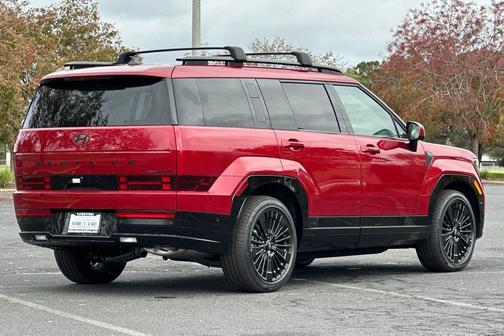Ultimate Red 2026 Hyundai SANTA FE HEV Calligraphy