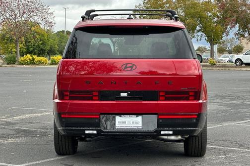 Ultimate Red 2026 Hyundai SANTA FE HEV Calligraphy