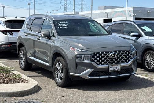 Hampton Gray 2021 Hyundai SANTA FE SEL 2.4