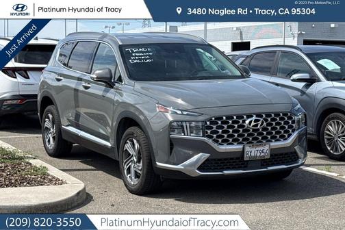 Hampton Gray 2021 Hyundai SANTA FE SEL 2.4