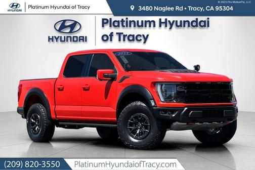 Code Orange Metallic 2023 Ford F-150 Raptor