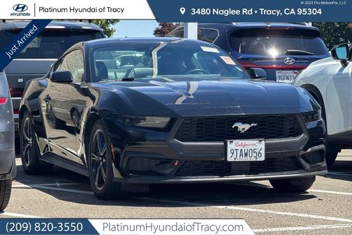 Shadow Black 2025 Ford Mustang EcoBoost Premium