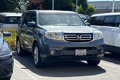 Polished Metal Metallic 2013 Honda Pilot EX-L