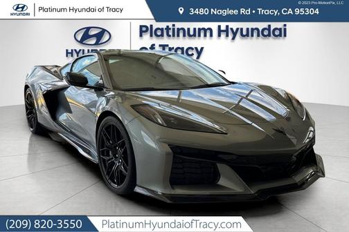 Hypersonic Gray Metallic 2023 Chevrolet Corvette Z06
