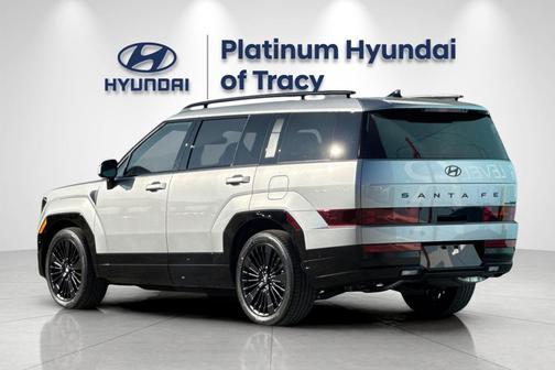 Shimmering Silver 2026 Hyundai SANTA FE HEV Calligraphy