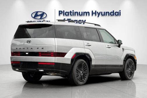 Shimmering Silver 2026 Hyundai SANTA FE HEV Calligraphy