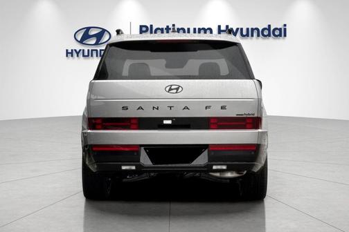 Shimmering Silver 2026 Hyundai SANTA FE HEV Calligraphy