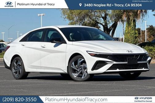 Serenity White 2025 Hyundai ELANTRA Sport