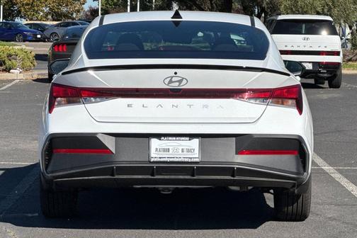 Serenity White 2025 Hyundai ELANTRA Sport