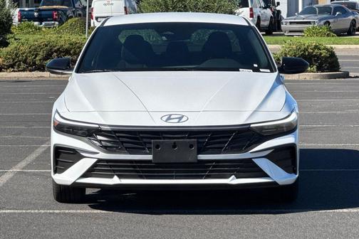 Serenity White 2025 Hyundai ELANTRA Sport