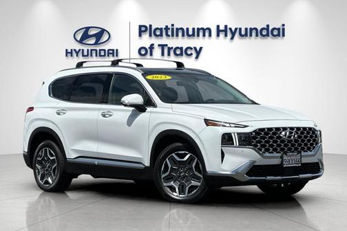 White 2023 Hyundai SANTA FE Limited