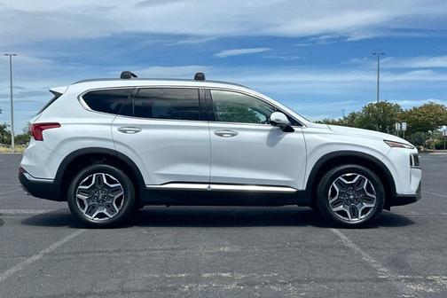 White 2023 Hyundai SANTA FE Limited