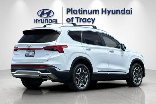 White 2023 Hyundai SANTA FE Limited