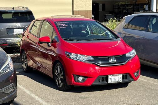 Milano Red 2015 Honda Fit EX