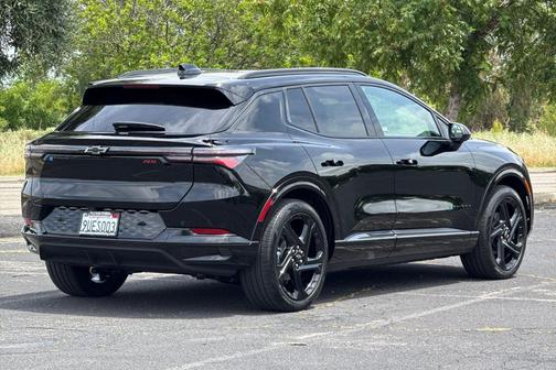 Black 2025 Chevrolet Equinox EV RS