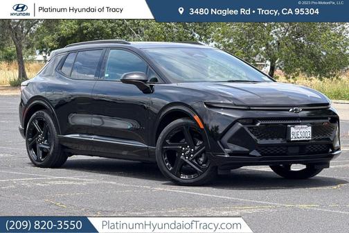Black 2025 Chevrolet Equinox EV RS