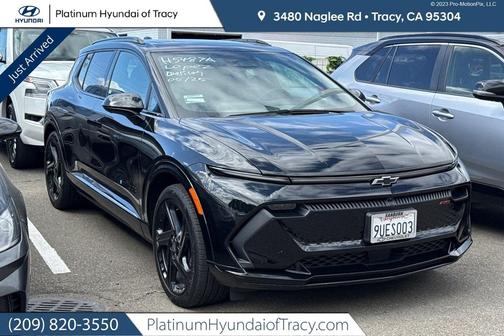 Black 2025 Chevrolet Equinox EV RS
