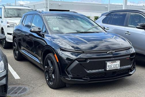 Black 2025 Chevrolet Equinox EV RS