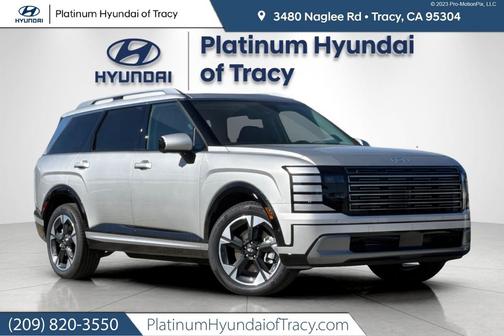 Typhoon Silver Metallic 2026 Hyundai Palisade Hybrid Limited