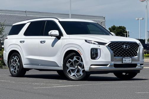 Hyper White 2022 Hyundai PALISADE Calligraphy