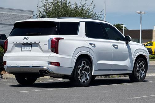Hyper White 2022 Hyundai PALISADE Calligraphy
