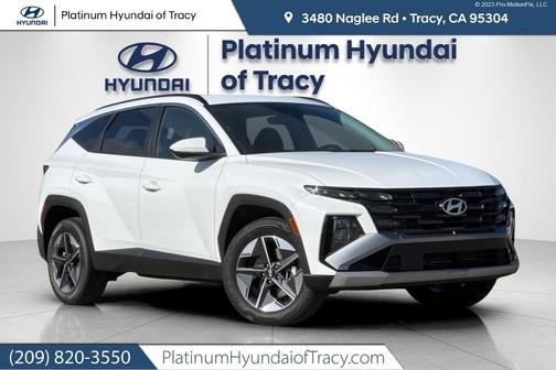 Creamy White Pearl 2026 Hyundai TUCSON Hybrid SEL