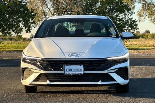 Serenity White Pearl 2026 Hyundai ELANTRA HEV Blue