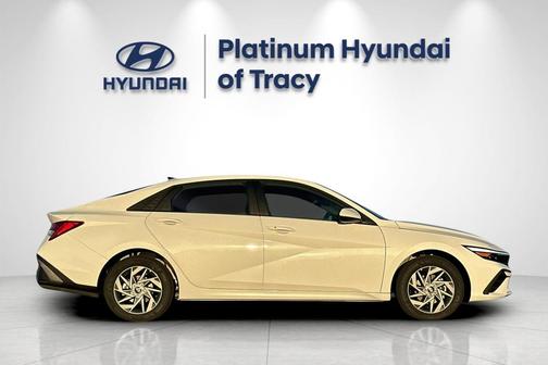Serenity White Pearl 2026 Hyundai ELANTRA HEV Blue