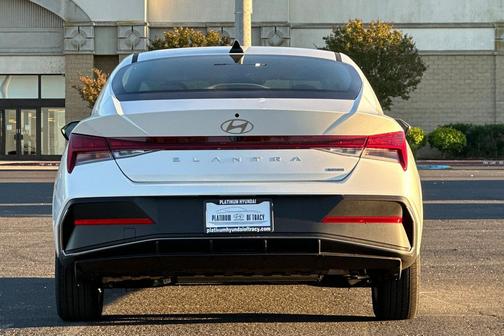 Serenity White Pearl 2026 Hyundai ELANTRA HEV Blue