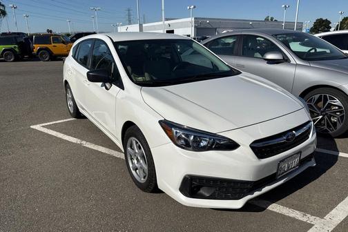 Crystal White Pearl 2023 Subaru Impreza Base