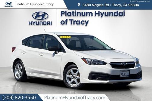 Crystal White Pearl 2023 Subaru Impreza Base