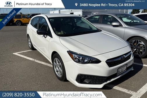 Crystal White Pearl 2023 Subaru Impreza Base