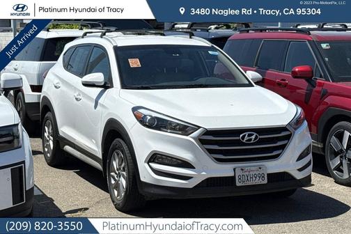 Dazzling White 2018 Hyundai TUCSON SEL Plus