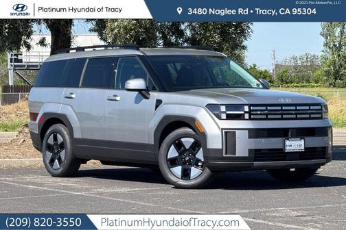 Shimmering Silver 2026 Hyundai SANTA FE SEL 2.4